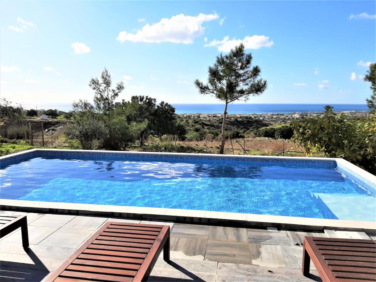 Villa Gavriel - Peyia Villa With Breathtaking Sea View, Peyia Villa With Private Pool, Secluded, Huge Outdoor Space, Mountain Views Екстер'єр фото